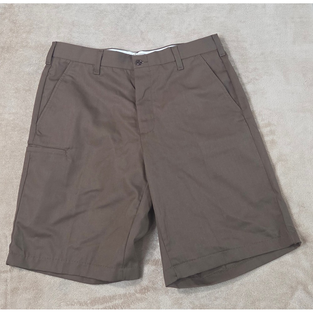 WearGuard UPS Delivery Shorts Men's 34 Brown Work Uniform Delivery Shorts EUC
